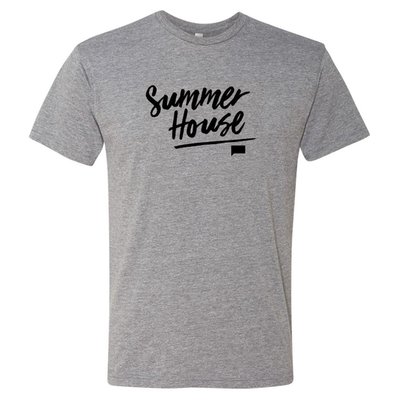 Summer House Logo Men's Tri-blend Short Sleeve T-shirt