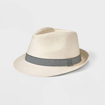 Men's Fedora with Solid Band