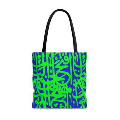 Mantra Calligraphy XL Tote Bag
