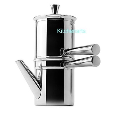 Staless Steel Neapolitan Coffee Maker  Cup Of