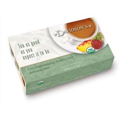 Davidson Organic Tea  Bg Cherry With Almond Tea Box Of  Tea Bags