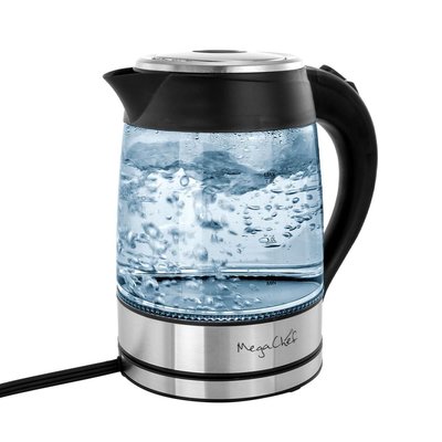 Litre Glass Body & Staless Steel Electric Tea Kettle