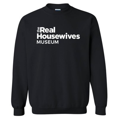The Real Housewives Museum Logo Fleece Crewneck Sweatshirt
