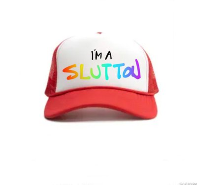 I'm A Slutton Trucker Hat