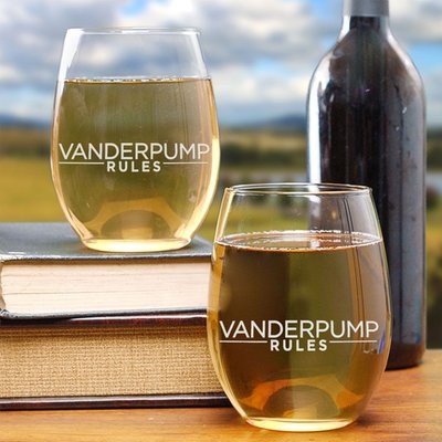 Vanderpump Rules Wine Glasses - Set of 2