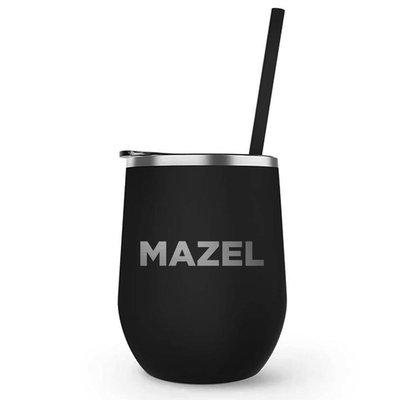 Watch What Happens Live Mazel Stainless Steel Wine Tumbler