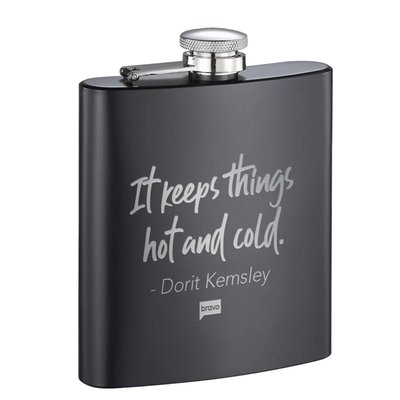 The Real Housewives of Beverly Hills It Keeps Things Hot AND Cold Laser Engraved Flask