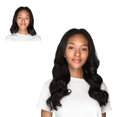 18'' Clip-in Human Hair Extension