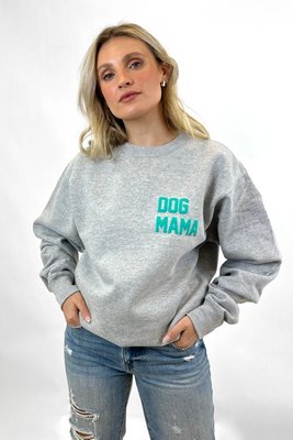 Lulusimonstudio Dog Mama / It's Not Drinking Alone Puff Sweatshirt