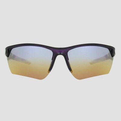 Men's Blade Sport Sunglasses With Gradient Mirrored Lenses
