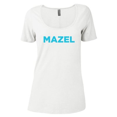 Watch What Happens Live Mazel Women's Relaxed Scoop Neck T-shirt