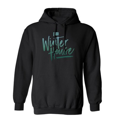 Winter House Logo Fleece Hooded Sweatshirt