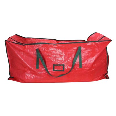 43" Red and Green Canvas Multipurpose Christmas Storage Bag