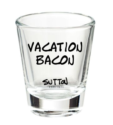 Vacation Bacon Shot Glass