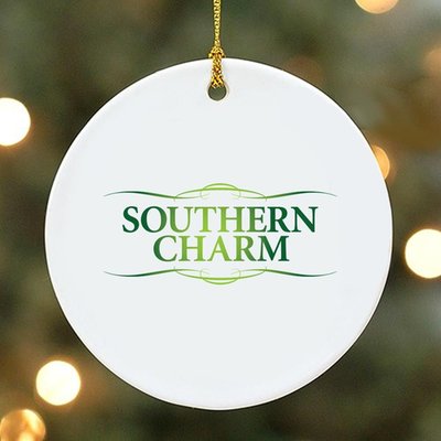 Southern Charm Logo Double-Sided Ornament