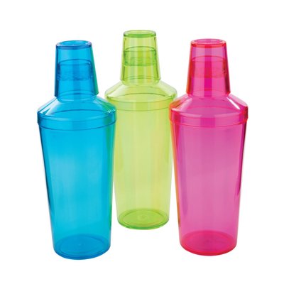 Jolt™: Neon Cocktail Shaker Assorted