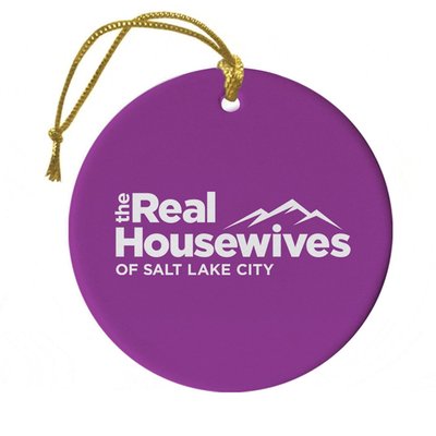 The Real Housewives of Salt Lake City Logo Double-Sided Ornament
