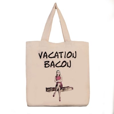 Vacation Bacon Tote Bag