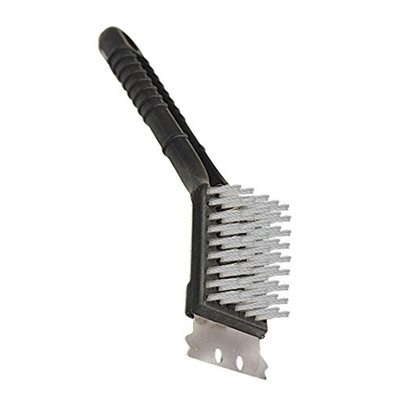 BBQ Grill Brush with Scraper - 8 in.