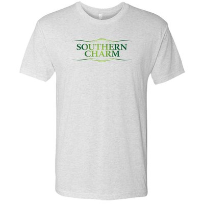 Southern Charm Green Logo Men's Tri-blend Short Sleeve T-shirt